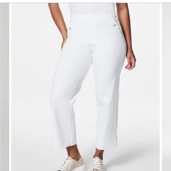 NWT Spanx Stretch Twill Cropped Pant - Picture 3 of 6